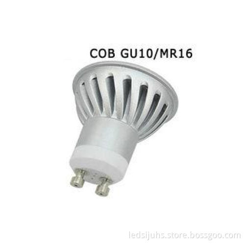 COB E27 Sharp GU10 LED Spot Lights 3 Watts Waterproof AC 85